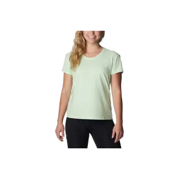 Columbia T-Shirts Women's Light Green