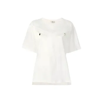 FENDI T Shirts Women's Ecru