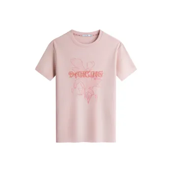 Dance With Wolves T Shirt Men's Pink