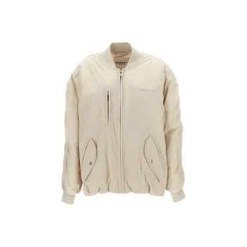 ISABEL MARANT ETOILE Logo Embroidered Zipped Bomber Jacket