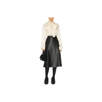 Balenciaga Ivory Hooded Blouse 'Ivory'