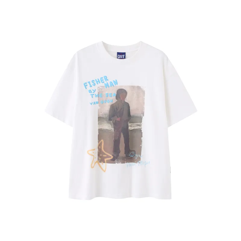 QISENYAR T-Shirts Women's-2