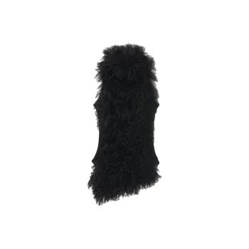Alexander McQueen Shearling Sleeveless Top