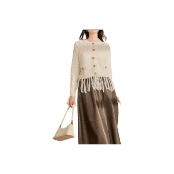 QIAOYUHUAZUN Knitwear Women's Beige
