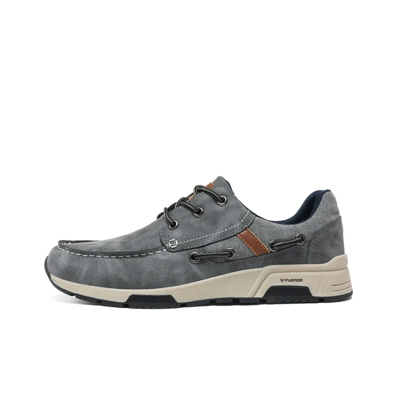 FUERZA Casual Shoes Men Low Top Blue-10