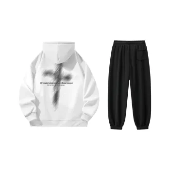 Small Columns Under The Sea Sweatshirt Set Unisex