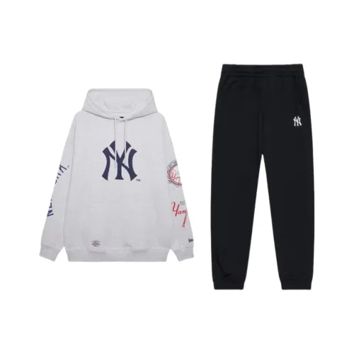MLB New Era X MLB Sweatshirt Set Unisex Light Gray