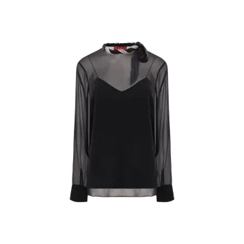 GUCCI Crystal embellished Blouse