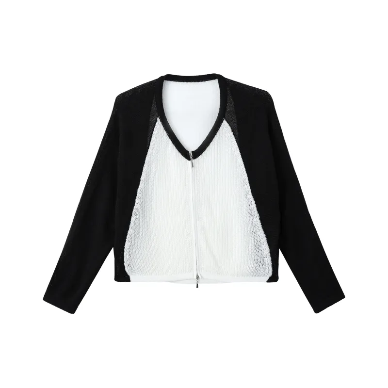 LSVE Knitwear Women's Black & White-0