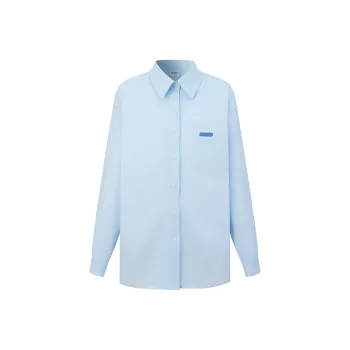 HEYABC Shirt Women's Light Blue