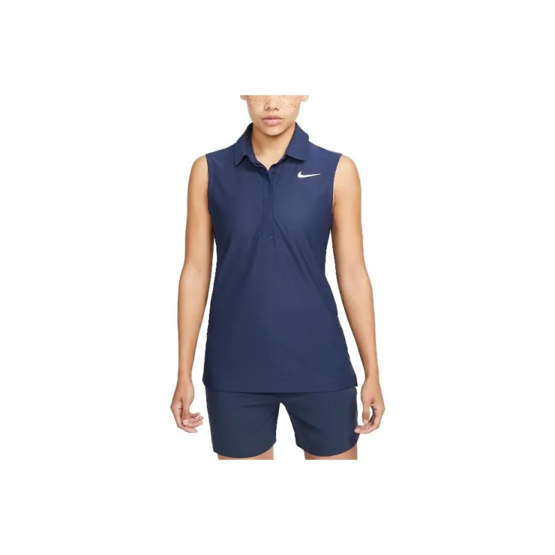 Nike Polo Shirts Women's Navy Blue-0