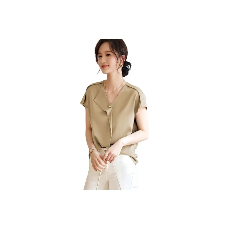 XWI SS24 Shirt Women's Yellow Green-0