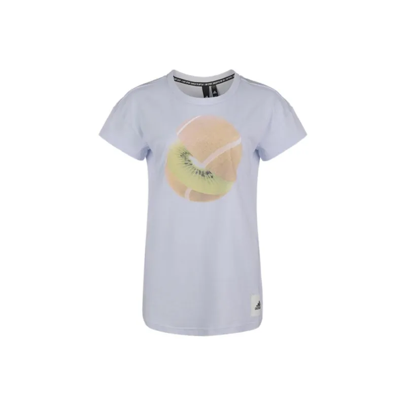 Adidas T Shirts Women's Blue-0