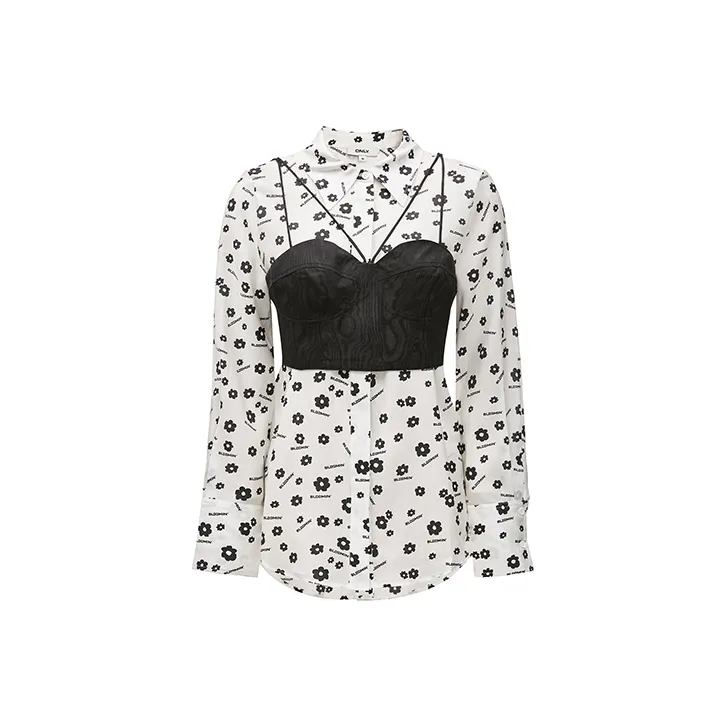ONLY Shirts Women's Floral Print FLORAL AOP-0
