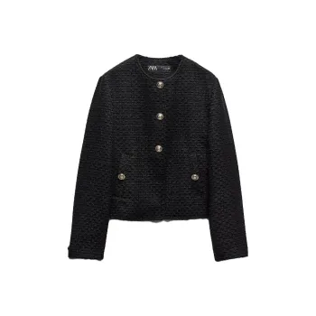 ZARA Jackets Women's Black