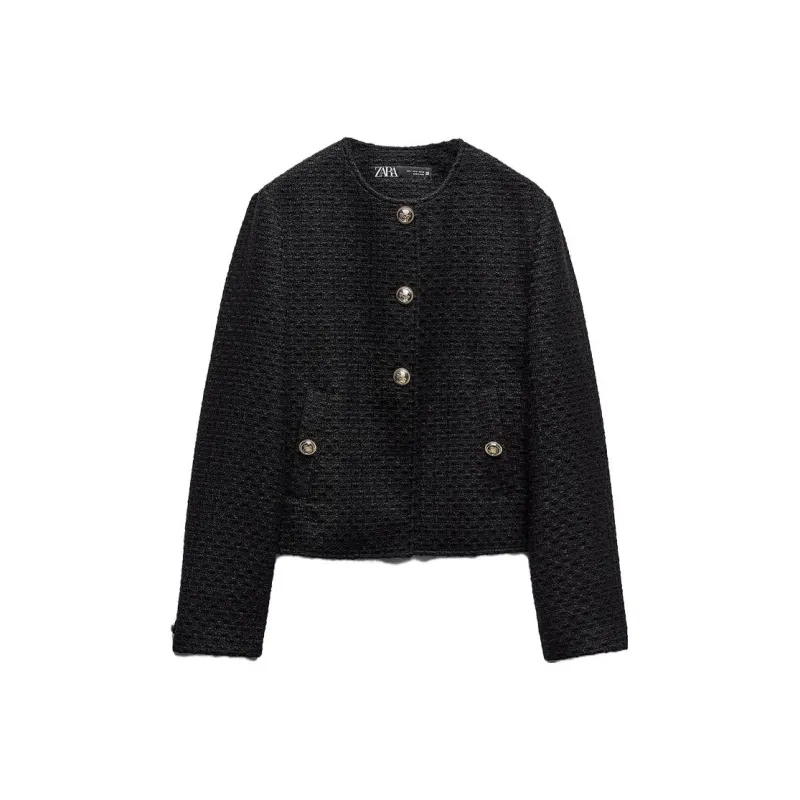 ZARA Jackets Women's Black-0