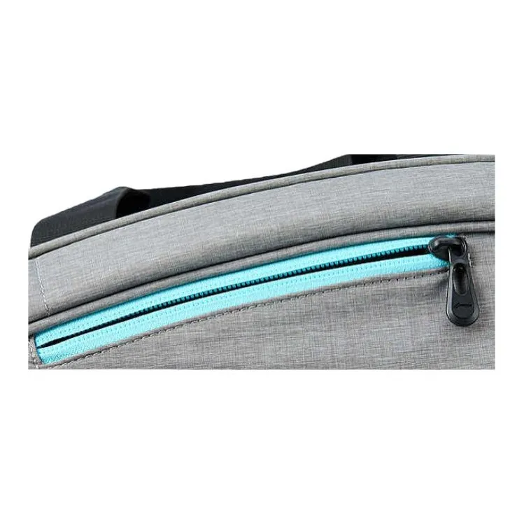 LiNing Polyester Gym Bag Large Size Unisex Gray/Black-1