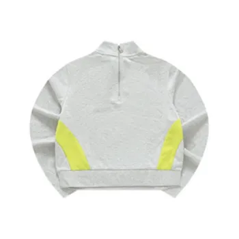 FILA FUSION FILA FUSION X BEAMS Co branded Series Knitwear Women's Mi Yue Heather Gray