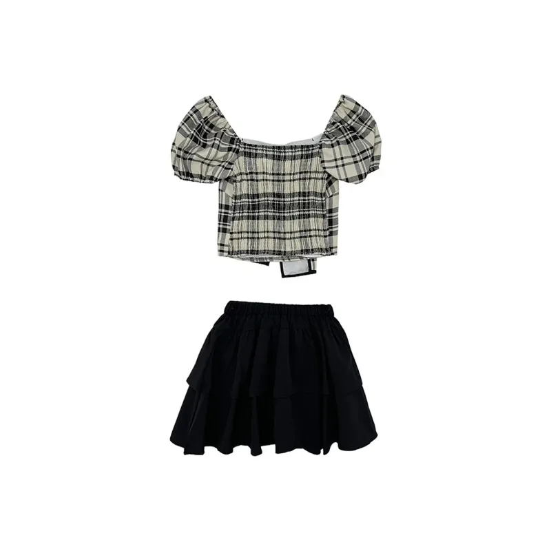 PLANE DRIFT Two Piece Skirt Sets Women's-1