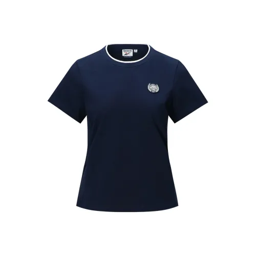 Reebok T-Shirt Women's Navy Blue