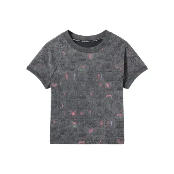 Miss Sixty x Keith Haring T-Shirt Women's Gray