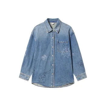 Miss Sixty Shirts Women's Medium Blue