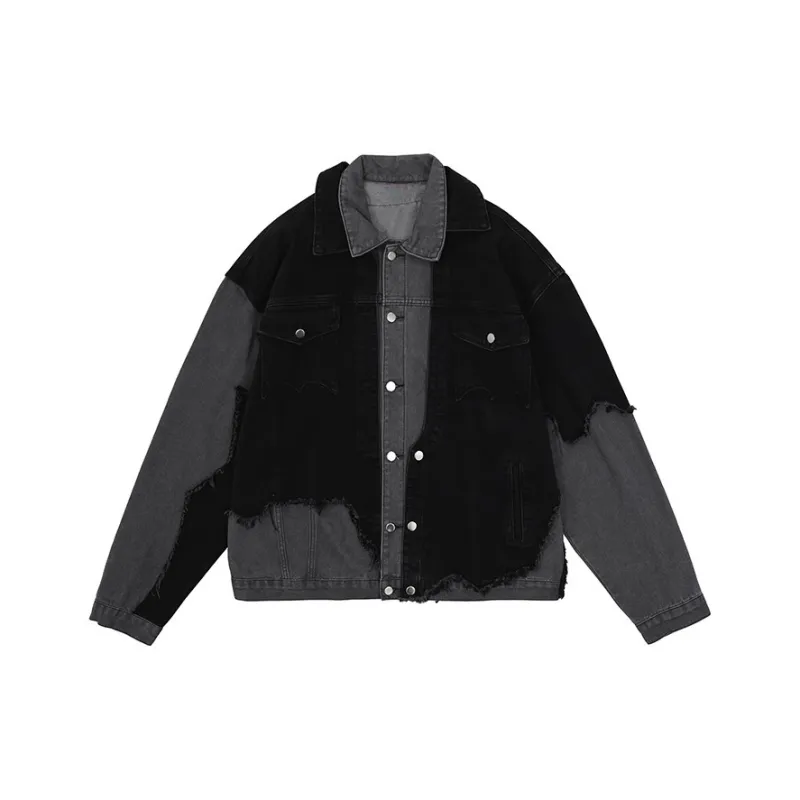Vine Color Jackets Coats Unisex Black-0