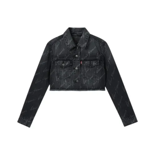 Levis Denim Drifter Series Jackets Women's Black