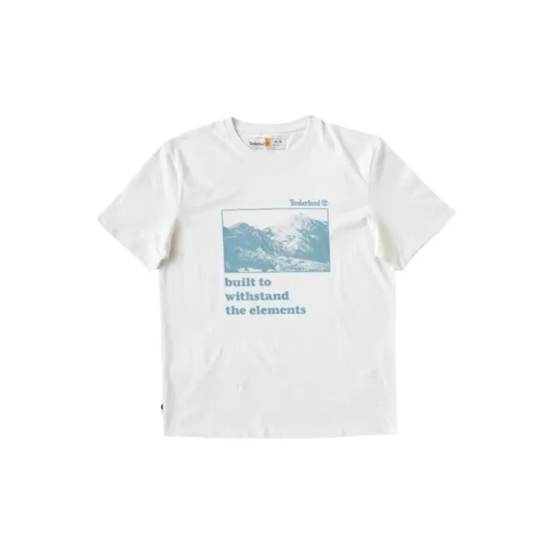 Timberland T Shirt Unisex White-0