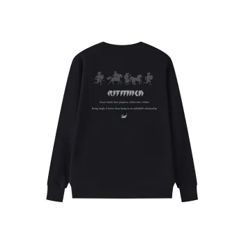 RITMIKA Sweatshirt Unisex Black