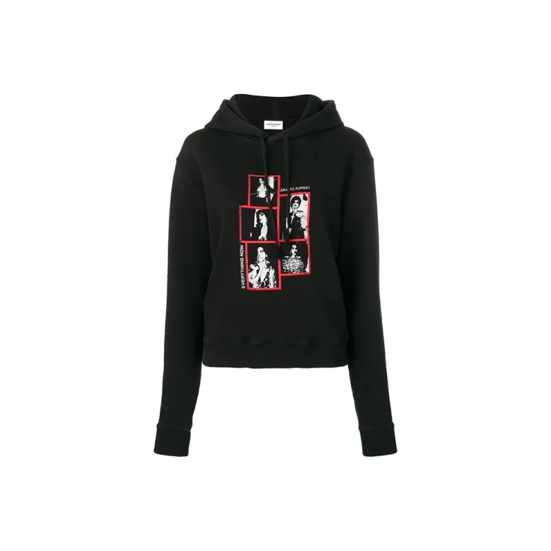 SAINT LAURENT Sweatshirts Women's Black-0