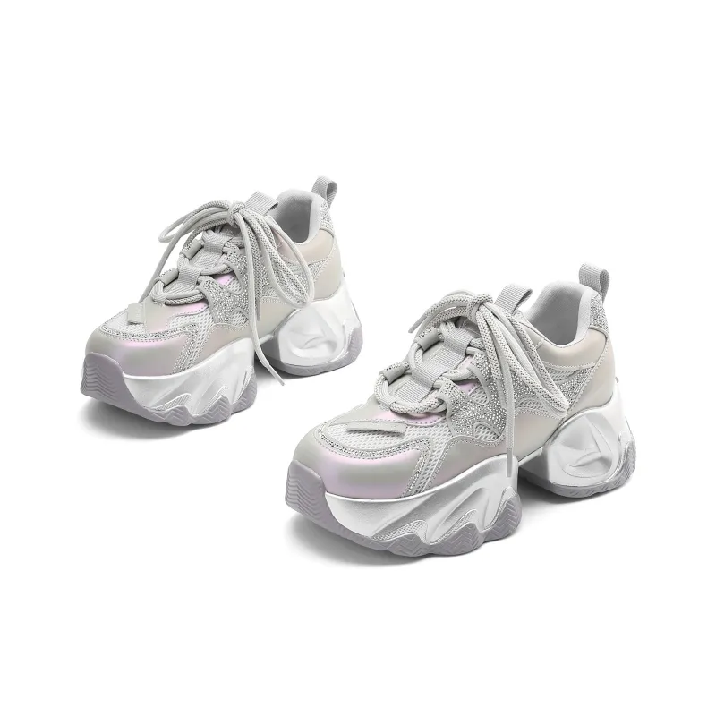 DAPHNE Low Top Chunky Sneakers Women's-5