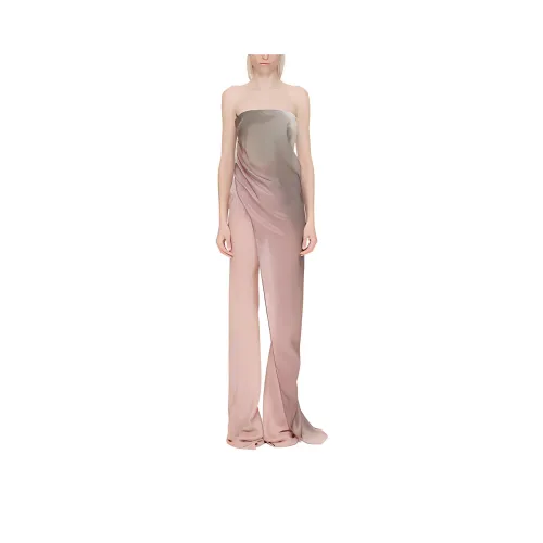 RICK OWENS/RO SS24 Strapless Top Women's Gray Pink