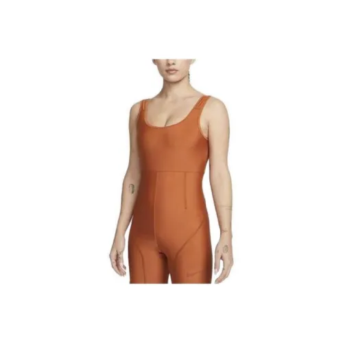 Nike Bodysuits Women's Dark Reddish Umber