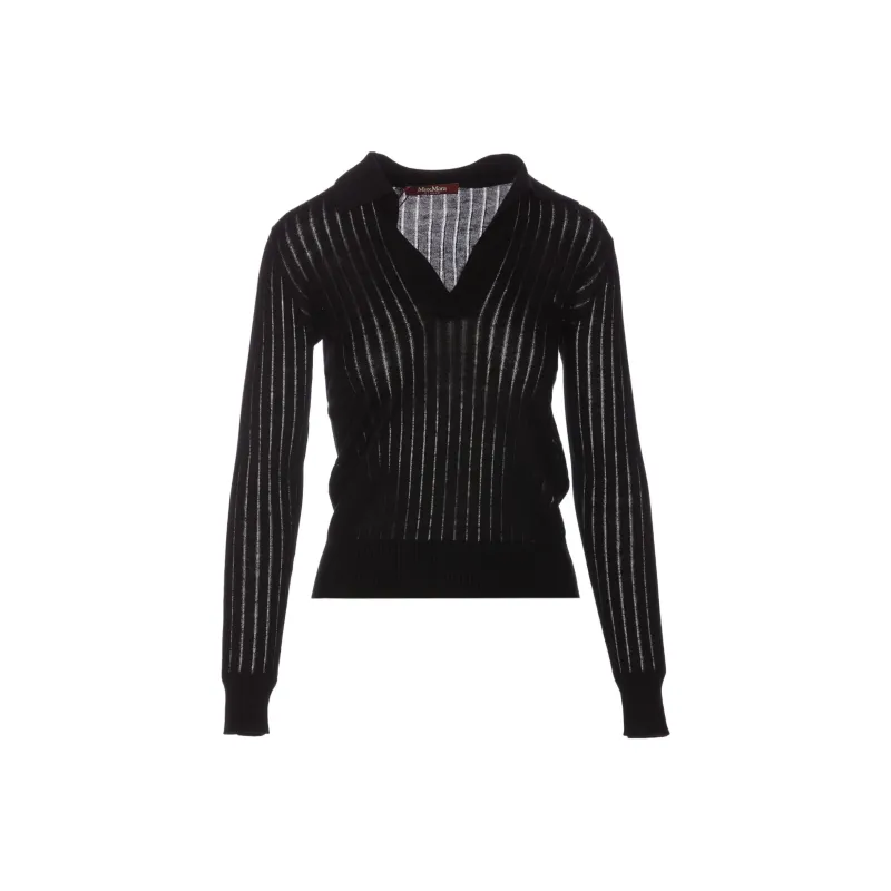 MaxMara Studio Knitwear Women's Black-0