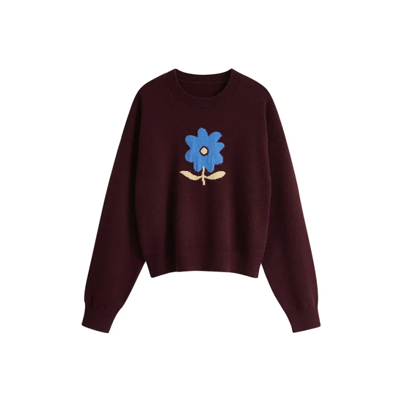 Initial Language x CHAHUASHILIANMINGKUAN Knitwear Women's-1
