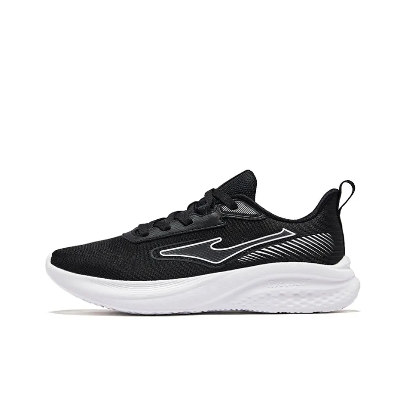 Erke Running Shoes Women's Low Top Jet Black-0