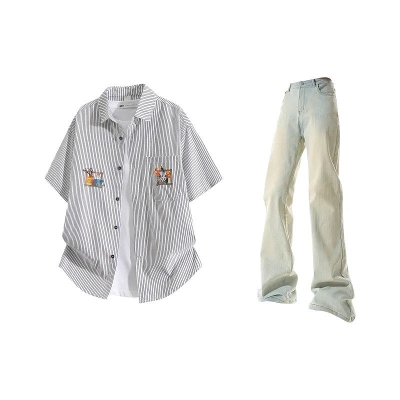 Tre Club Shirt Matching Set Unisex-2