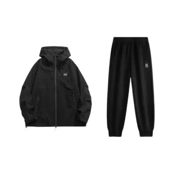 361° Sweatshirt Set Unisex Super Black