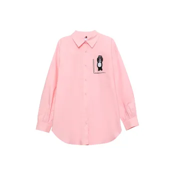MUGUOGUOMU Shirts Women's Pink
