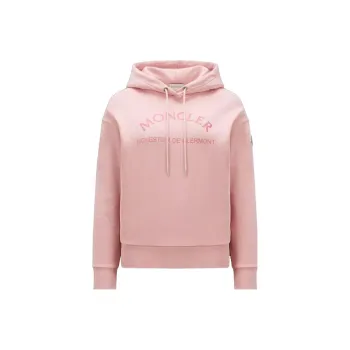 Moncler Logo glitter Cotton blend Hoodie
