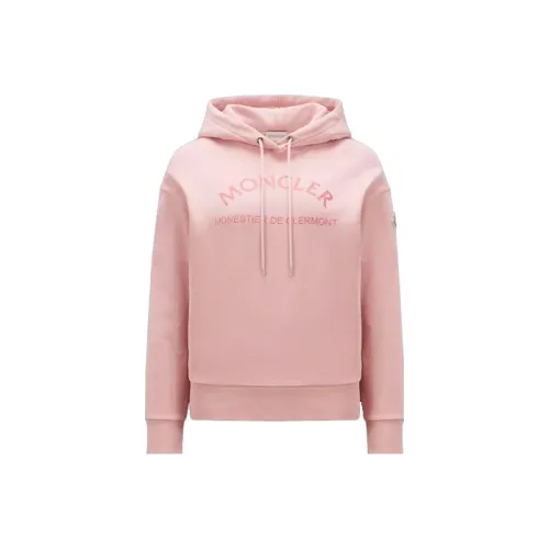 Moncler Logo glitter Cotton blend Hoodie