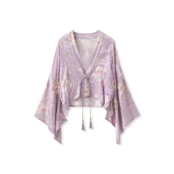 CHARM PICK Shirt Women's Light Purple
