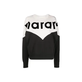 ISABEL MARANT ETOILE Houston Logo Printed Crewneck Sweatshirt