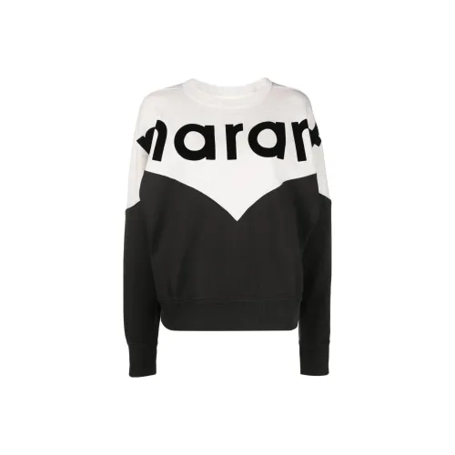 ISABEL MARANT ETOILE Houston Logo Printed Crewneck Sweatshirt