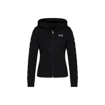 EMPORIO ARMANI EA7 SS23 Sweatshirt Women's Black