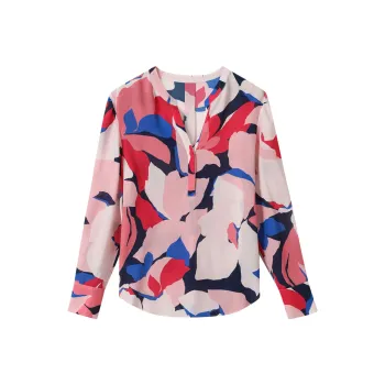 H-YXIANG Shirt Women's Pink Glitter