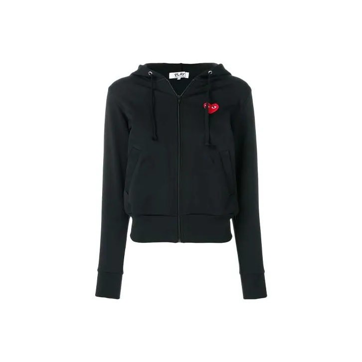 CDG Play Jackets Women's Black-0