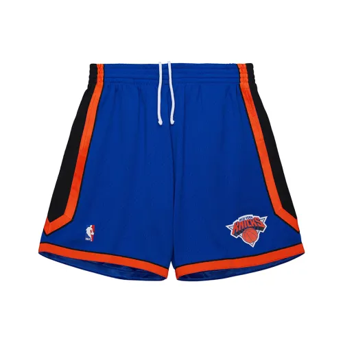 Mitchell & Ness x NBA New tiffany sweatshirt Basketball Shorts Men's Blue