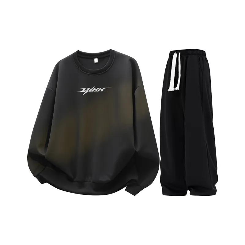 LIGHTNING BEAR Sweatshirt Set Unisex-5